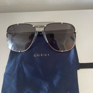 Unisex Gucci Aviator Sunglasses